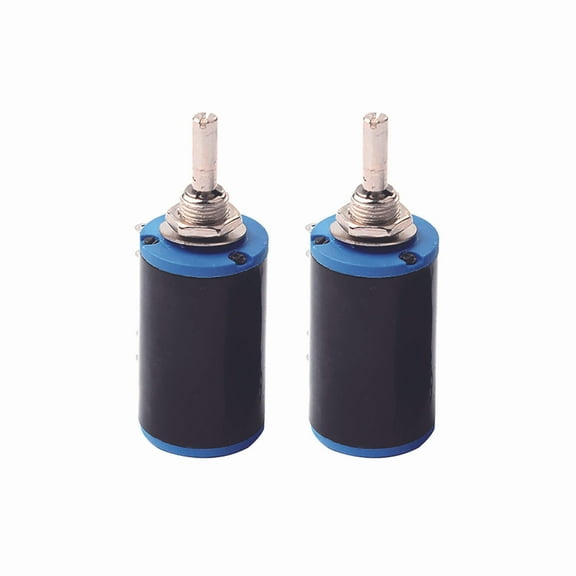 WXD3-13-2W Potentiometer Multiturn Wire Winding Variable Resistor Trim Rotary Knob-3.3kΩ-2pcs