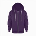 thumbnail image 1 of WXFAZCVU Boys Lightweight Jacket Sweatshirt Zip Up Hoodie Kid Casual Clothes with Pocket Size 7-8 Years, 1 of 3