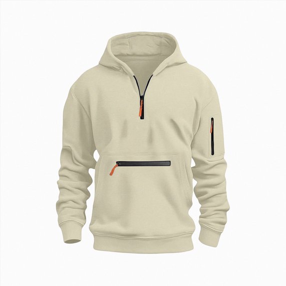 WXFAZCVU Boys Quarter Zip Sweatshirt Hoodie Pullover Fall Outfits Casual Long Sleeve Top Kids Clothes Size 11-12 Years