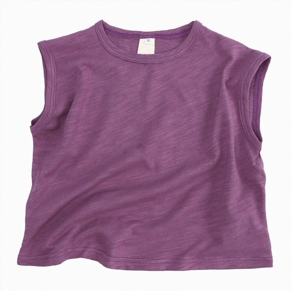 WXFAZCVU Boys Tank Tops Sleeveless Crew Neck Vacation Beach Tops Summer Clothes Going Out Size 2 Years