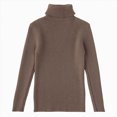 thumbnail image 1 of WXFAZCVU Boys Turtleneck Sweater Slim Long Sleeve Tops Versatile Comfortable Fall Clothes Size 12-14 Years, 1 of 4