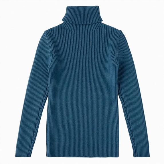 WXFAZCVU Boys Turtleneck Sweater Slim Long Sleeve Tops Versatile Comfortable Fall Clothes Size 6-7 Years