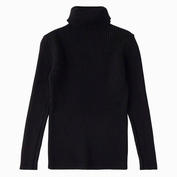 WXFAZCVU Boys Turtleneck Sweater Slim Long Sleeve Tops Versatile Comfortable Fall Clothes Size 8-9 Years