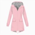 thumbnail image 1 of WXFAZCVU Girl's Rain Jackets Water Proof Hoodie Trench Coat Kids Cute Dress Coat Outerwear Size 7-8 Years, 1 of 3