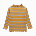thumbnail image 1 of WXFAZCVU Girls' Long Sleeved T Shirt Cotton Pullover Tops Versatile Fall Clothes Going Out Size 3-4 Years, 1 of 4