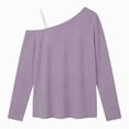 thumbnail image 1 of WXFAZCVU Girls Off the Shoulder Tops Trendy Long Sleeve Shirt Fall Clothes Everyday Wear Size 12-13 Year, 1 of 4