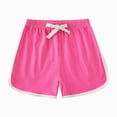 thumbnail image 1 of WXFAZCVU Girls Soccer Shorts Toddler Athletic Running Gym Workout Kids Active Shorts Size 130, 1 of 3