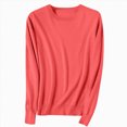 thumbnail image 1 of WXFAZCVU Girls Sweater Casual Round Neck Kids Long Sleeve Pullover Tops Versatile Daily Wear Size 12-13 Years, 1 of 4