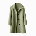 thumbnail image 1 of WXFAZCVU Girls' Winter Jackets with Button Trench Coat Kids Fall Fashion Clothing Going Out Size 10-11 Years, 1 of 4