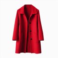 thumbnail image 1 of WXFAZCVU Girls' Winter Jackets with Button Trench Coat Kids Fall Fashion Clothing Going Out Size 4-5 Years, 1 of 4