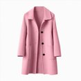 thumbnail image 1 of WXFAZCVU Girls' Winter Jackets with Button Trench Coat Kids Fall Fashion Clothing Going Out Size 4-5 Years, 1 of 4