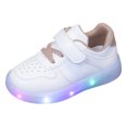thumbnail image 1 of WXFAZCVU Kids Light Up Sneakers Boys Versatile and Lightweight Sport Shoes Everyday Wear Size 12.5, 1 of 5