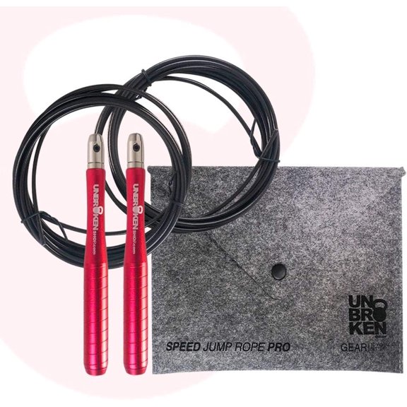 WXIAOLIN Cross Fitness Speed Jump Rope, Unbroken Speed Rope for Double Unders & Singles, Super Fast, Fit for Athletes & Cross Training