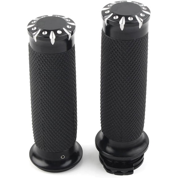 WXINYAO Motorcycle 1" Handlebar Hand Grips, Non-Slip, Compatible with Harley Touring, Sportster, Dyna, Softail, VRSC 02-17, XL 96-Later, XR 08-13, Dyna 96-17, Touring 96-07 Type A