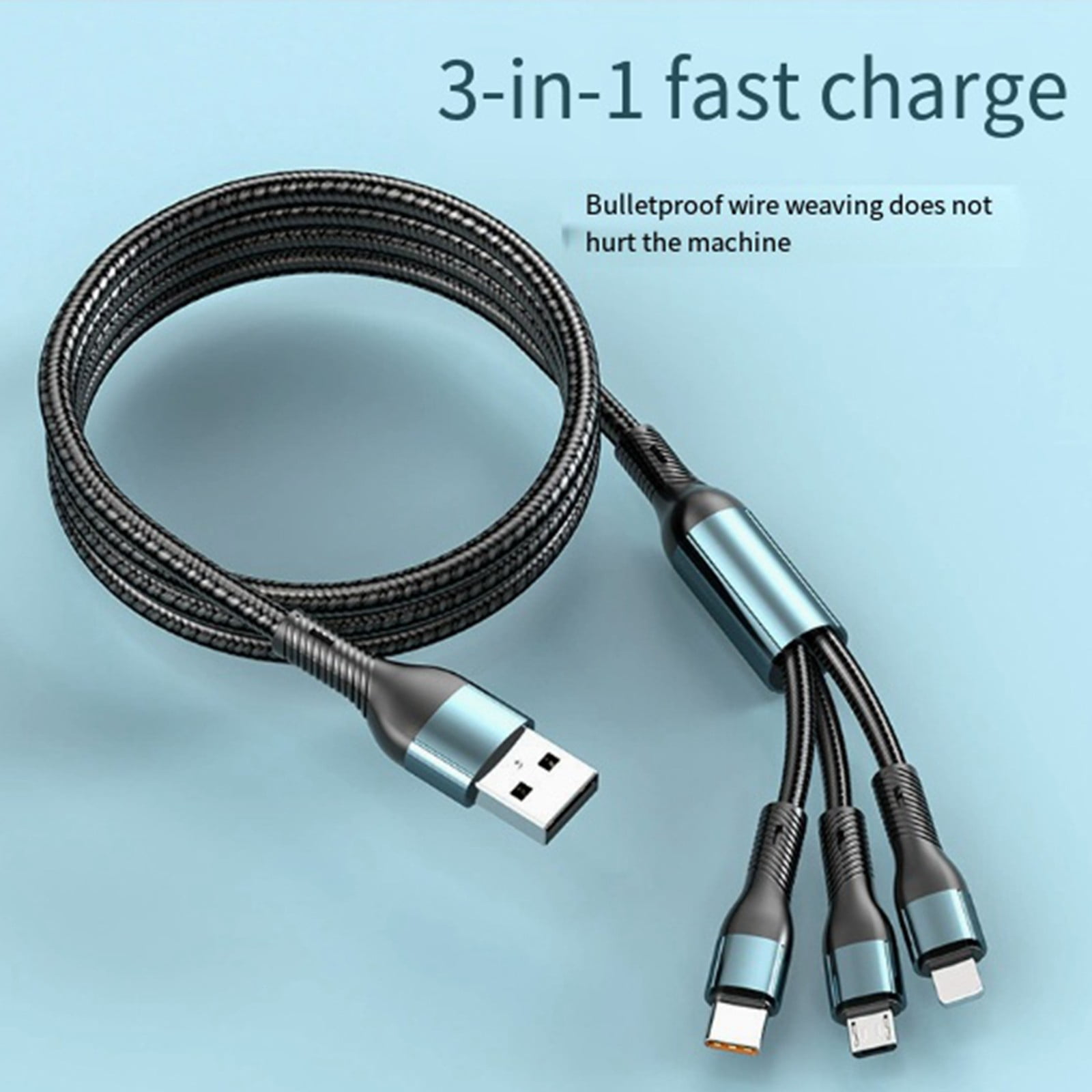 WXLCISI 100W Universal Fast Charger - Multi-Port Adapter for Simultaneous Charging of Multiple Devices