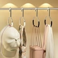 thumbnail image 1 of WXLCISI 8-Hook Hat Organizer, Closet Cap Rack for Baseball Hats, Space-Saving Wardrobe Storage Hanger, 1 of 6