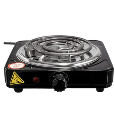 WXLCISI Burner Cooktop Compact And Portable Adjustable Temperature Hot Plate 1000（W） Stainless