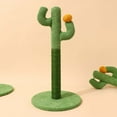 thumbnail image 1 of WXLCISI Cactus Cat Scratching Post - Vertical Sisal Pole Scratcher with Climbing Frame, Space-Saving Pet Furniture, 1 of 4