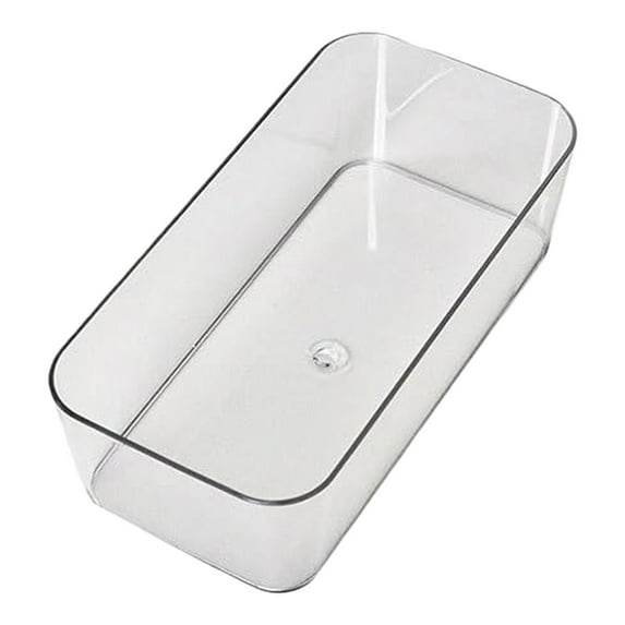 WXLCISI Clear Drawer Organizers Set Versatile Bathroom And Vanity Drawer Organizer Trays Storage For Makeup Bedroom Kitchen Gadgets Utensils And Off Ice