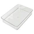 thumbnail image 1 of WXLCISI Clear Drawer Organizers Set Versatile Bathroom And Vanity Drawer Organizer Trays Storage For Makeup Bedroom Kitchen Gadgets Utensils And Off Ice, 1 of 4
