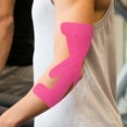 thumbnail image 1 of WXLCISI Elbow Brace Support - Breathable Compression Bandage for Tennis Elbow & Tendonitis - Includes Kinesiology Tape, 1 of 3