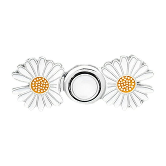 WXLCISI Flower Button Waist Reducer - No-Sew Adjustable Clip for Loose Pants and Skirts