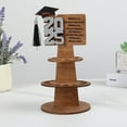 thumbnail image 1 of WXLCISI Graduation Gift Money Holder Tower 2025 Wood New Tiered Graduation Greeting Money Card Holders, Unique Money Holder Cash Gift Ideas for Graduation Party Supplies, 1 of 7