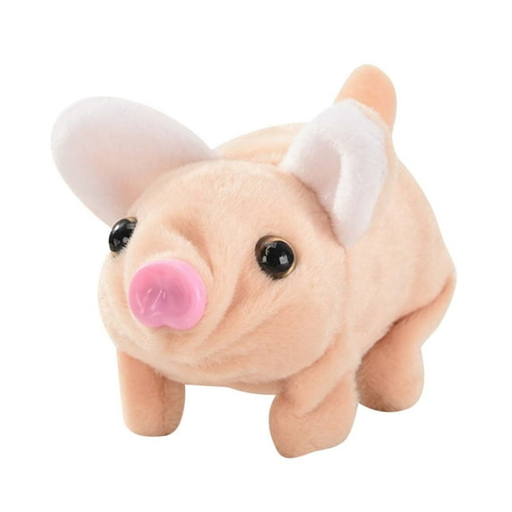 WXLCISI Interactive Pig Toy - Walking, Talking, & Tail-Wagging Electronic Pet - Fun for Kids (Battery Not Included)