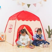WXLCISI Large Kids Play Tent - 51” Fairy Teepee House for Boys & Girls, Indoor & Outdoor Children’s Fort for Birthday Gifts & Camping