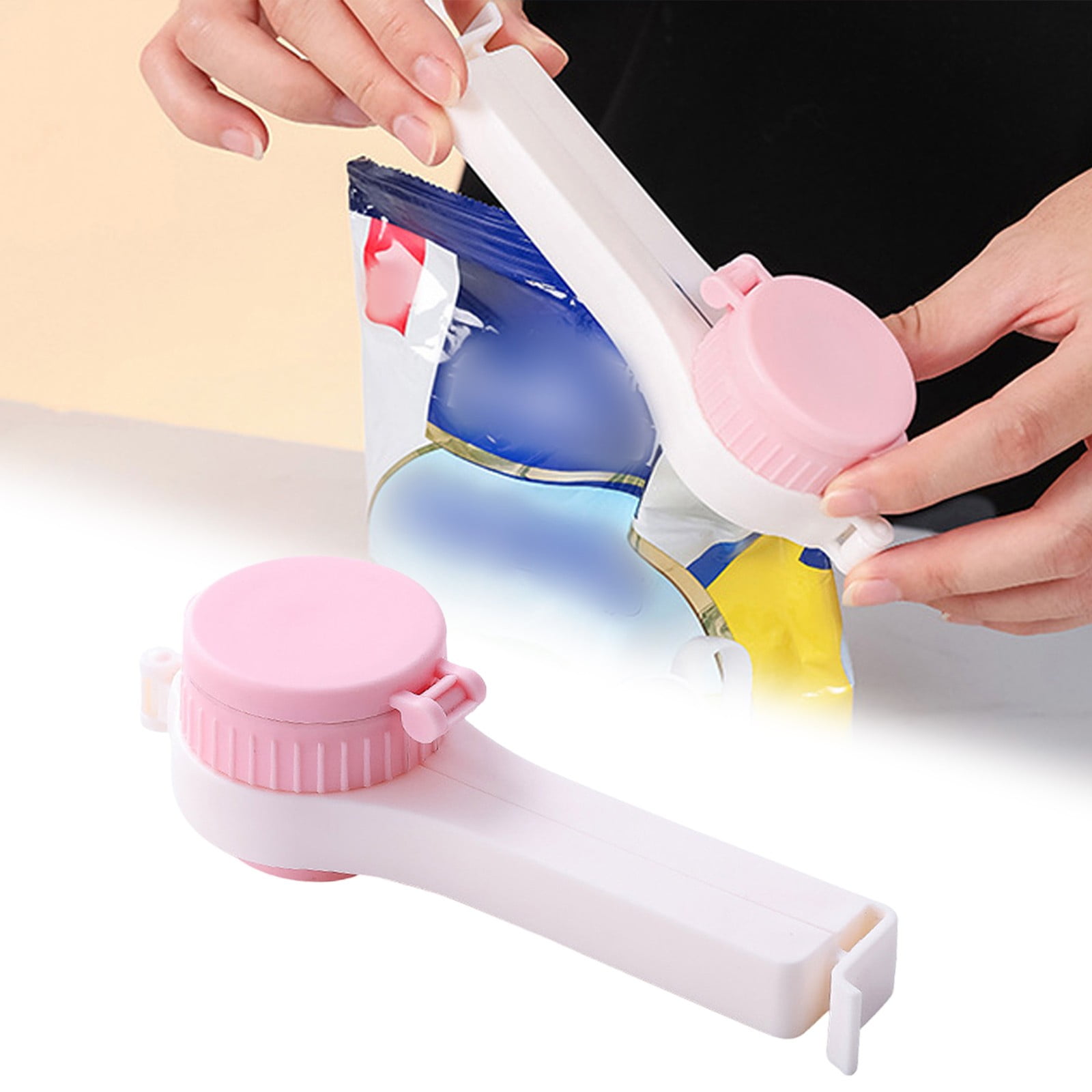4/6 PCS Bag Clips With Pour Spout - Food Storage Sealing Clips For Kitchen Organization - View #7