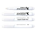 thumbnail image 1 of Liquid Chalk Markers for Chalkboards, 6 White Dry Erase Marker Pens for Chalkboards Signs, Windows, Blackboard, Glass,Car, 1 of 4