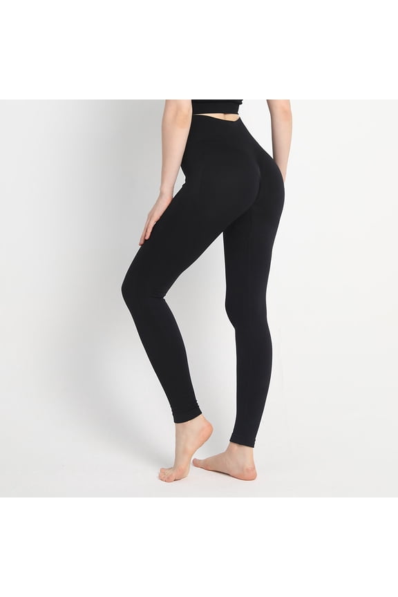 Butt Lifting Seamless Leggings for Women High Waist Workout Gym Yoga Pants Scrunch Tummy Control Gym Tights Booty Workout Yoga Pants