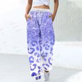 thumbnail image 1 of WXLWZYWL Cinch Bottom Sweatpants 2024 Women's Casual High Waisted Pockets Joggers Sport Workout Active Baggy Lounge Trousers, 1 of 5