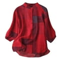thumbnail image 1 of WXLWZYWL Dress Shirts for Women My Orders Placed Recently by Me Tank Top for Women Fresh Clean White Tees womens long sleeve blouse Tank Tops Women Pack T Shirt Cheap Shirts, 1 of 3