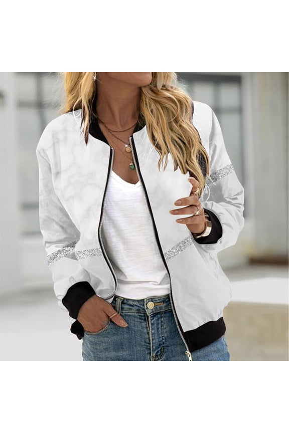 Fall Winter Saving Clothes for Women Womens Winter Coat Plus Size Rhinestone Denim Jacket LooseCasual Outerwear Long Sleeve Jean Jacket Coat with Pockets
