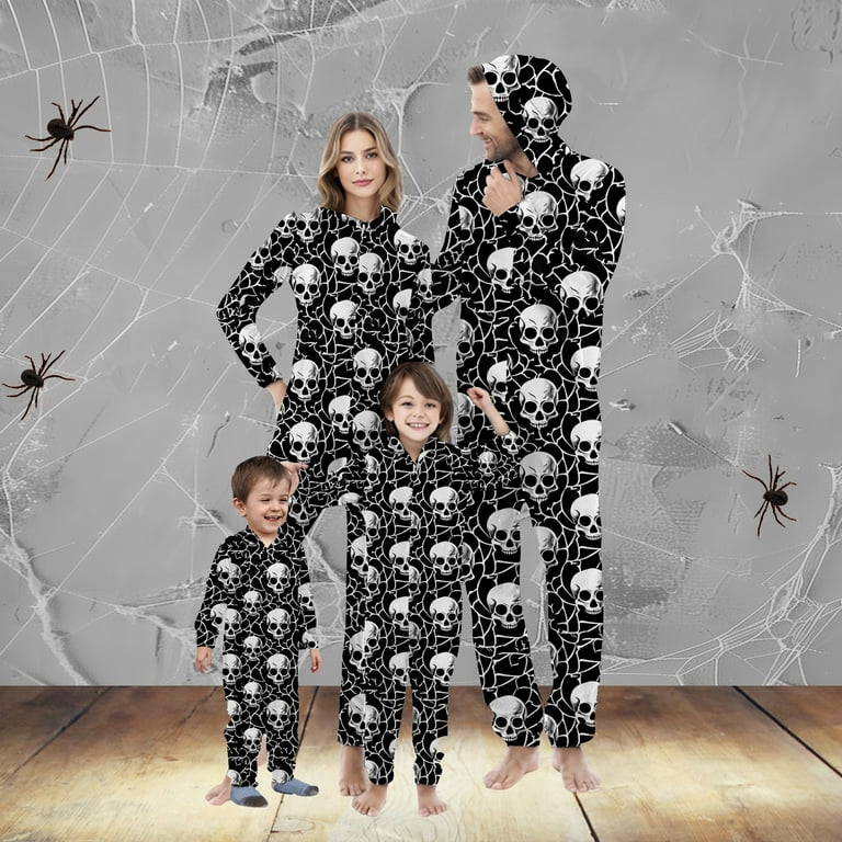 WXLWZYWL Family Halloween Pajamas Matching Sets Pullover Hoodies