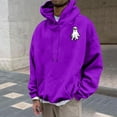 thumbnail image 1 of WXLWZYWL Halloween Hoodies for Men 3D Print Ghost Graphic Hooded Sweatshirts Pullover Cool Funny Novelty Hoody, 1 of 4