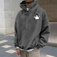 thumbnail image 1 of WXLWZYWL Halloween Hoodies for Men 3D Print Ghost Graphic Hooded Sweatshirts Pullover Cool Funny Novelty Hoody, 1 of 4