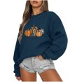 thumbnail image 1 of WXLWZYWL Halloween Sweatshirt for Women Oversized Crewneck Pullover Graphic Long Sleeve Top Cute Y2k Loose Fit, 1 of 3