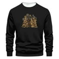 thumbnail image 1 of WXLWZYWL Holiday Sweatshirts Men Regular Crew Neck Long Sleeves Loose Tops Christmas Printed Sweatshirts Fall Winter Sweatshirts Pullover, 1 of 4