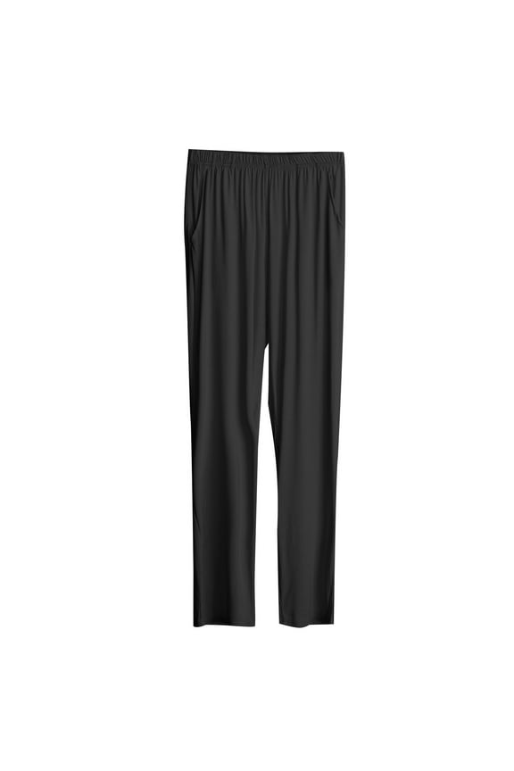 Loose Lounge Pants for Women Lightweight Stretchy Comfy Pants Elastic Waist Pajama Yoga Pants Sun Protective Comfort Sleepwear Stretch Jersey Legging Pants