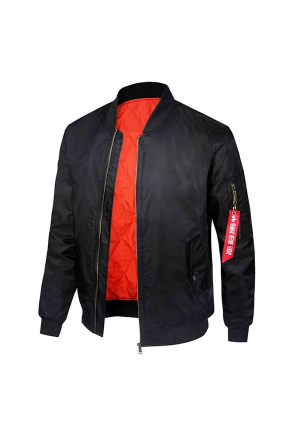 M1 Flight Bomber Flight Jacket Men Reversible Air Force Military Fighter Pilots Casual Insulated Tactical Coat