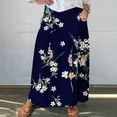 thumbnail image 1 of WXLWZYWL Maxi Skirts for Women Ankle Length Skirt Casual Long Skirt High Waisted Maxi Skirt Reg and Plus Size Skirt Long Skirt with Pockets, 1 of 5