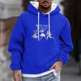 thumbnail image 1 of WXLWZYWL Men's Fall Hoodies Comfy Printed Sweatshirt Tops Long Sleeve Trendy Oversized Pullover Hoodies, 1 of 5