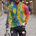 thumbnail image 1 of WXLWZYWL Men's Sweatshirts No Hood Plaid Christmas Printed Casual Party Tops Winter Long Sleeve Shirts Round Neck Loose Sweatshirt, 1 of 5