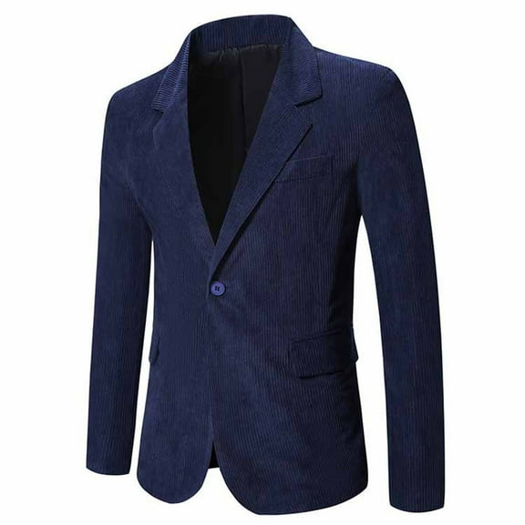 WXLWZYWL Mens Casual Blazers Sport Coat Slim Fit Suit Blazer Jacket Two Button Lightweight for Casual Business