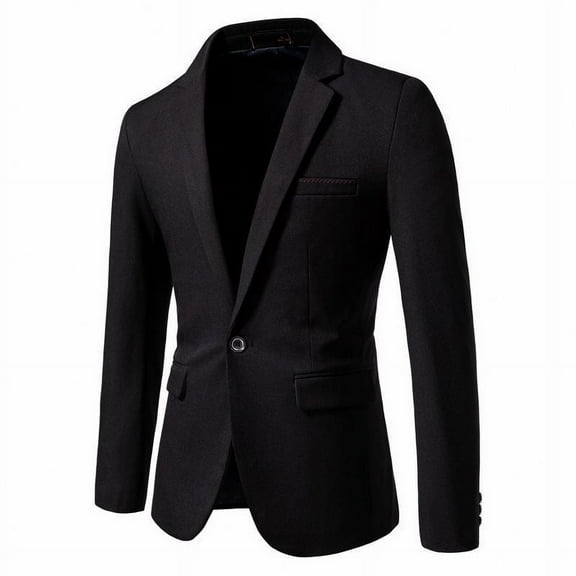 WXLWZYWL Mens Casual Blazers Sport Coat Slim Fit Suit Blazer Jacket Two Button Lightweight for Casual Business