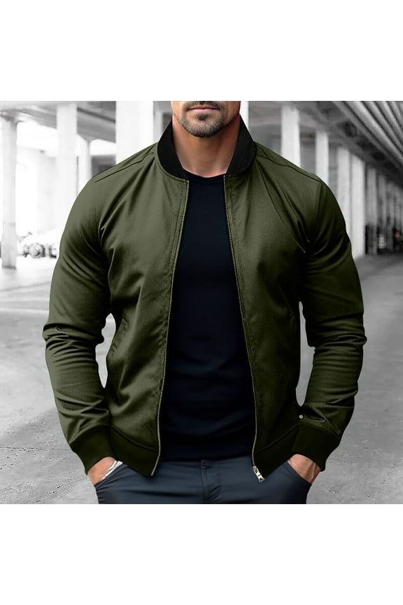 Mens Coat with Zip Out Liner Mens Baseball Varsity Spring Jacket - Bomber Letterman Real Lambskin Red School College Jacket