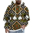thumbnail image 1 of WXLWZYWL Mens Crewneck Sweatshirts Style 3D Digital Printing Pullover Sweater with Hooded Lightweight Hoodies, 1 of 4