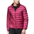 thumbnail image 1 of WXLWZYWL Mens Puffer Jackets - Packable Travel Neck Pillow Alternative Down Puffer Jacket with Pocket Standing Collar Duck Down Winter Coat Lightweight Windproof Heat Retaining, 1 of 3